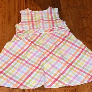 GYMBOREE SPRING RAINBOW Dress sz 5 EUC